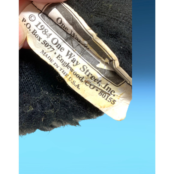 Vintage 1984 One Way Street Bumblebee Bee Custom Hand Puppet Sesame Street Style - Picture 7 of 8